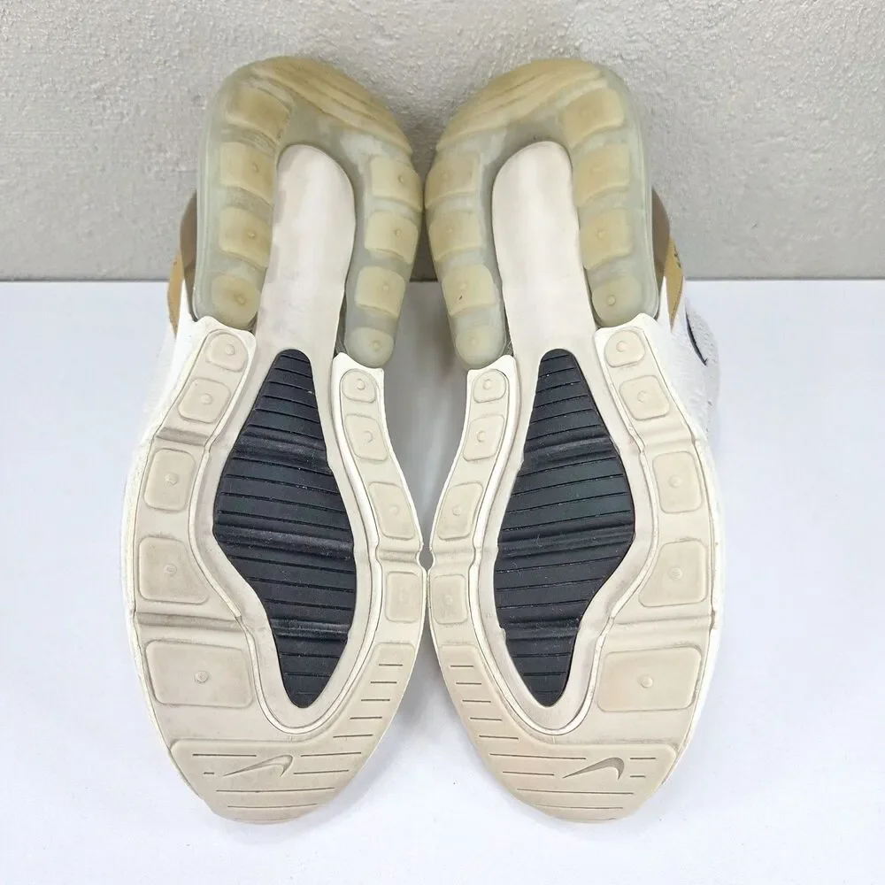Nike Air Max 270 Light Bone Metallic Gold Women’s Size 7 DZ7736-001